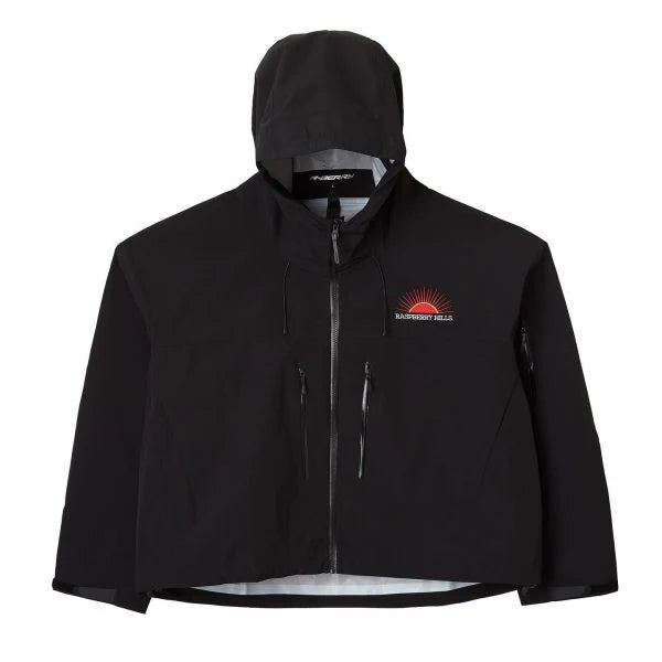 Raspberry Hills Zip Up Hoodie – Black