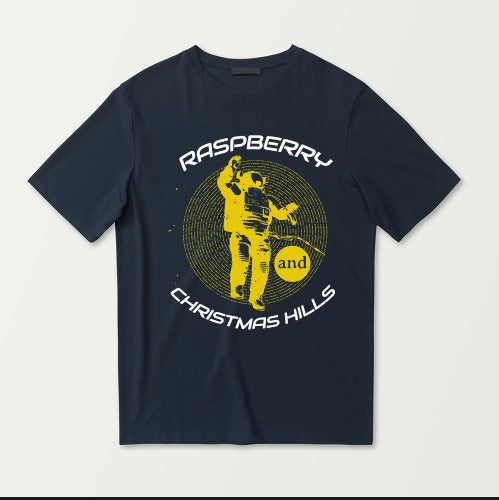 Raspberry Worldwide Hills T Shirt Black